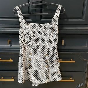 Urban Outfitters B&W romper